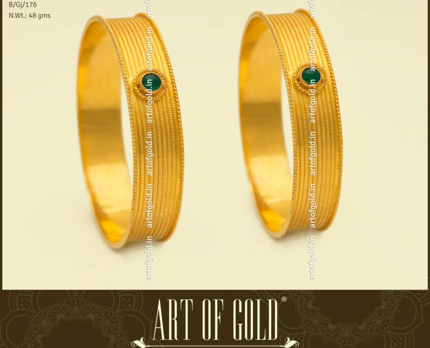 Daily Use & Office Wear Bangles | Art of Gold Jewellery, Coimbatore