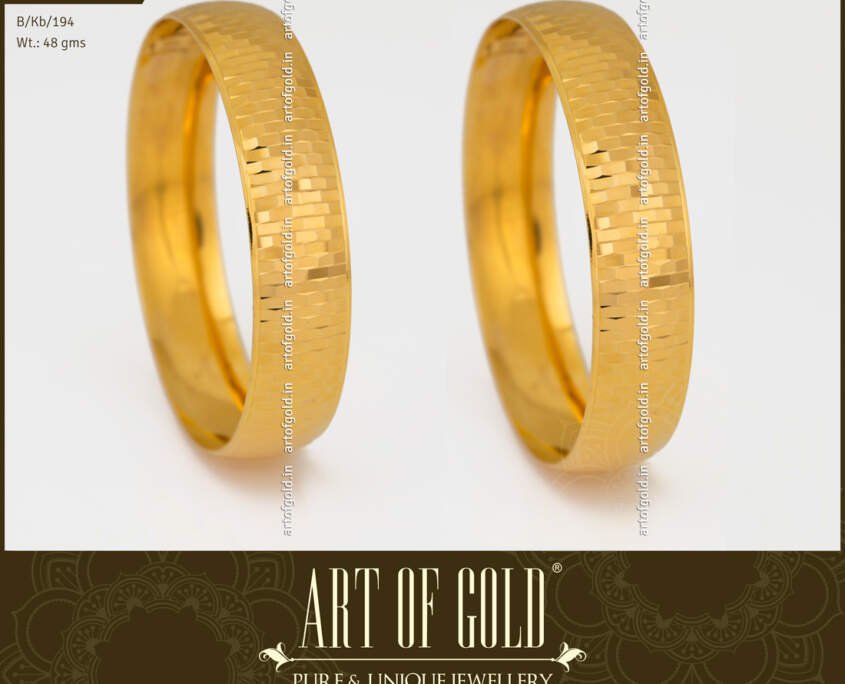 Daily Use & Office Wear Bangles | Art of Gold Jewellery, Coimbatore