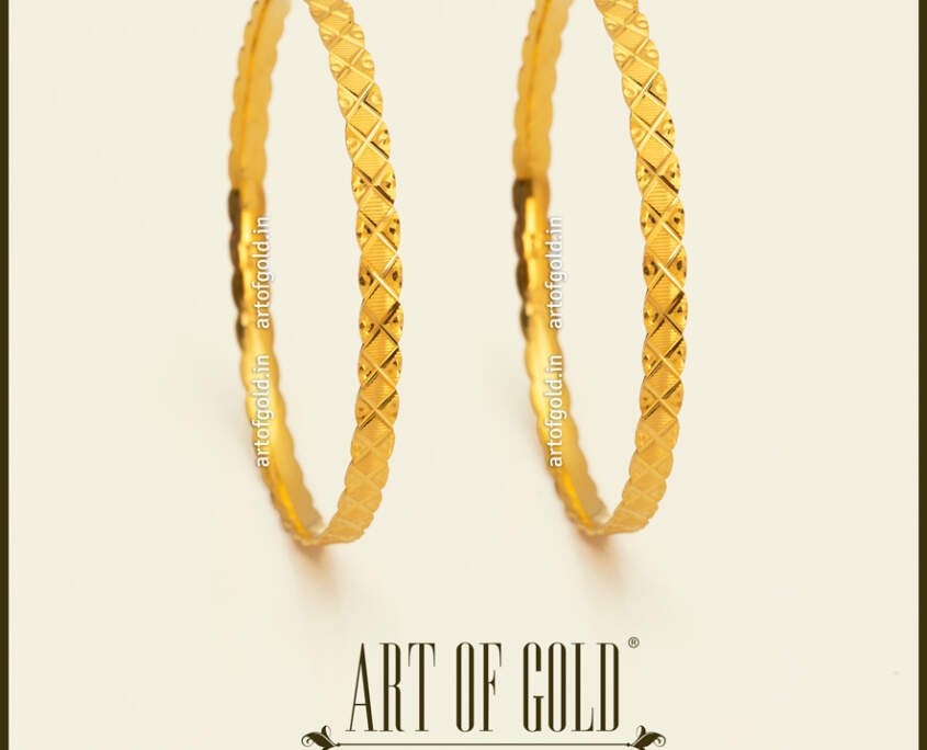 Daily Use & Office Wear Bangles | Art of Gold Jewellery, Coimbatore