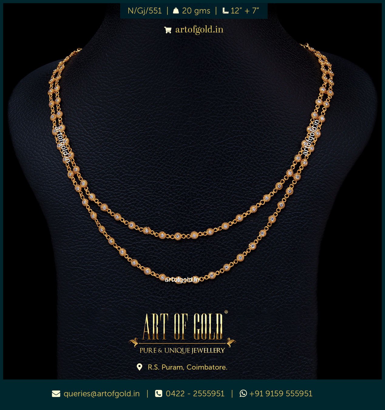 2 Row Necklace