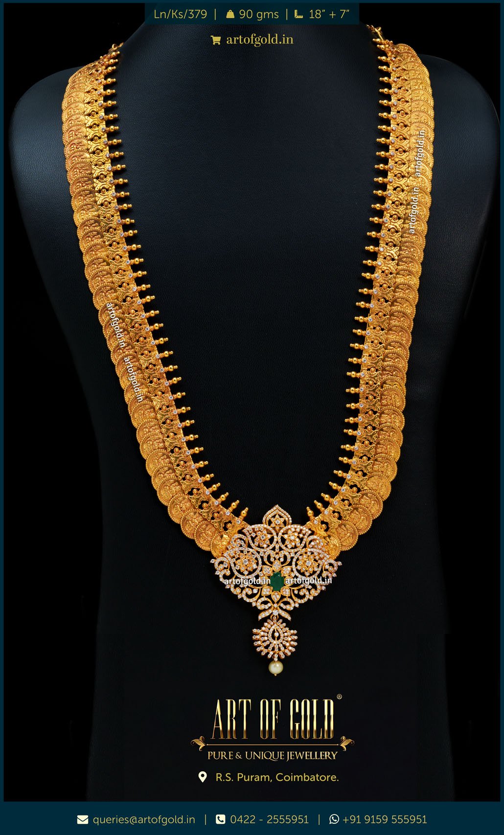 Kasumala with CZ pendant
