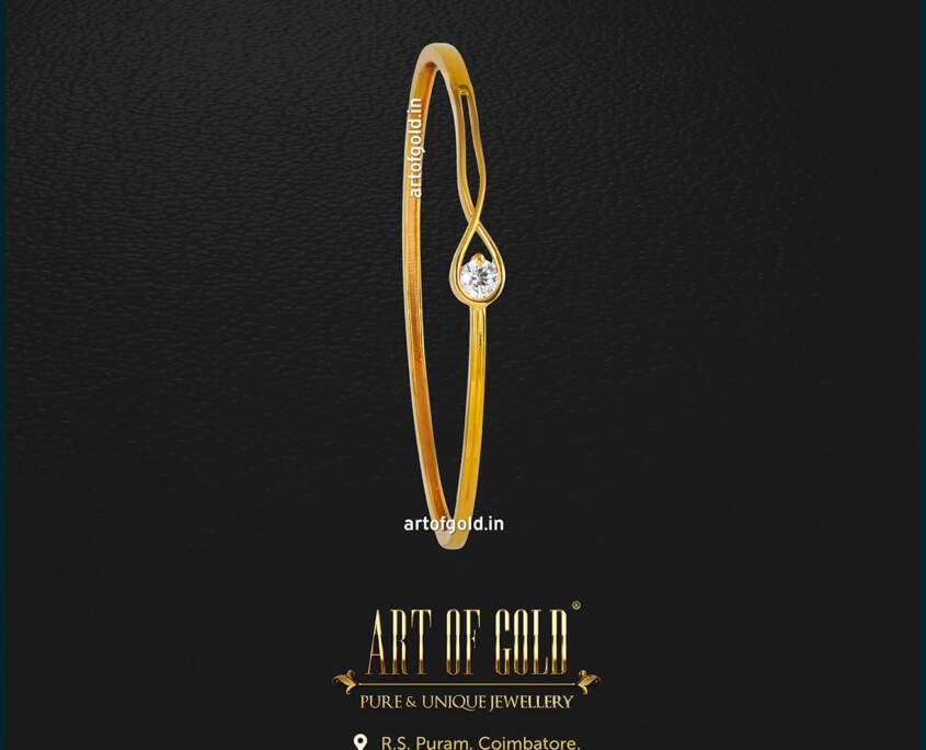 Bangle type Gold Bracelet Archives Art of Gold Jewellery, Coimbatore