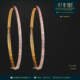 Single Line Stone Bangle