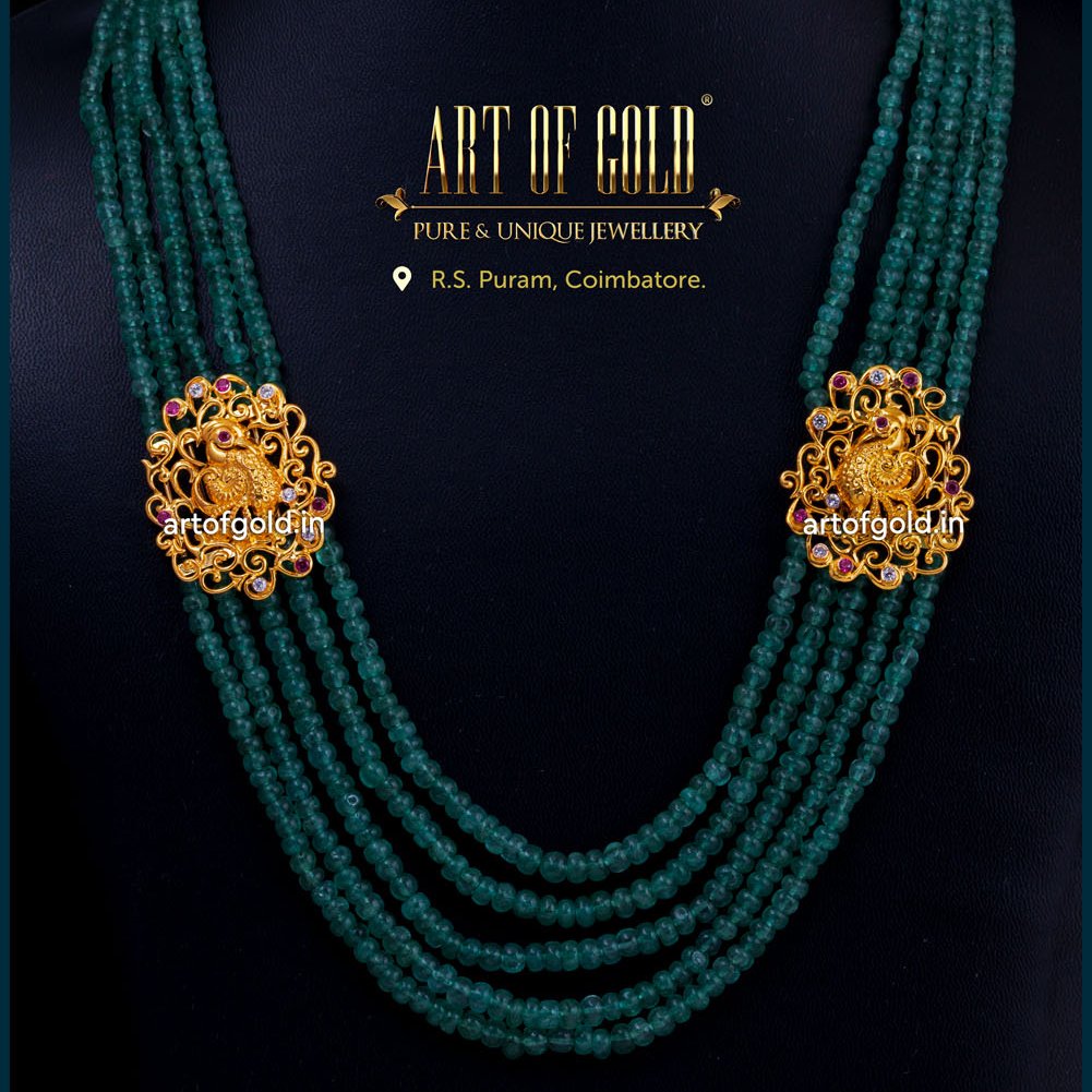 Beads Haram with Gold design motifs