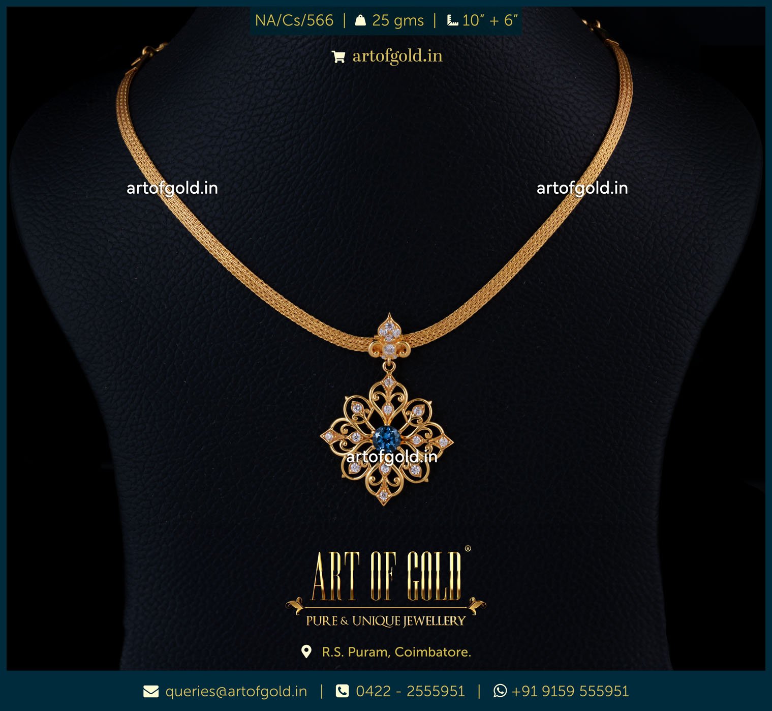 Victorian Style Pendant with Addigai