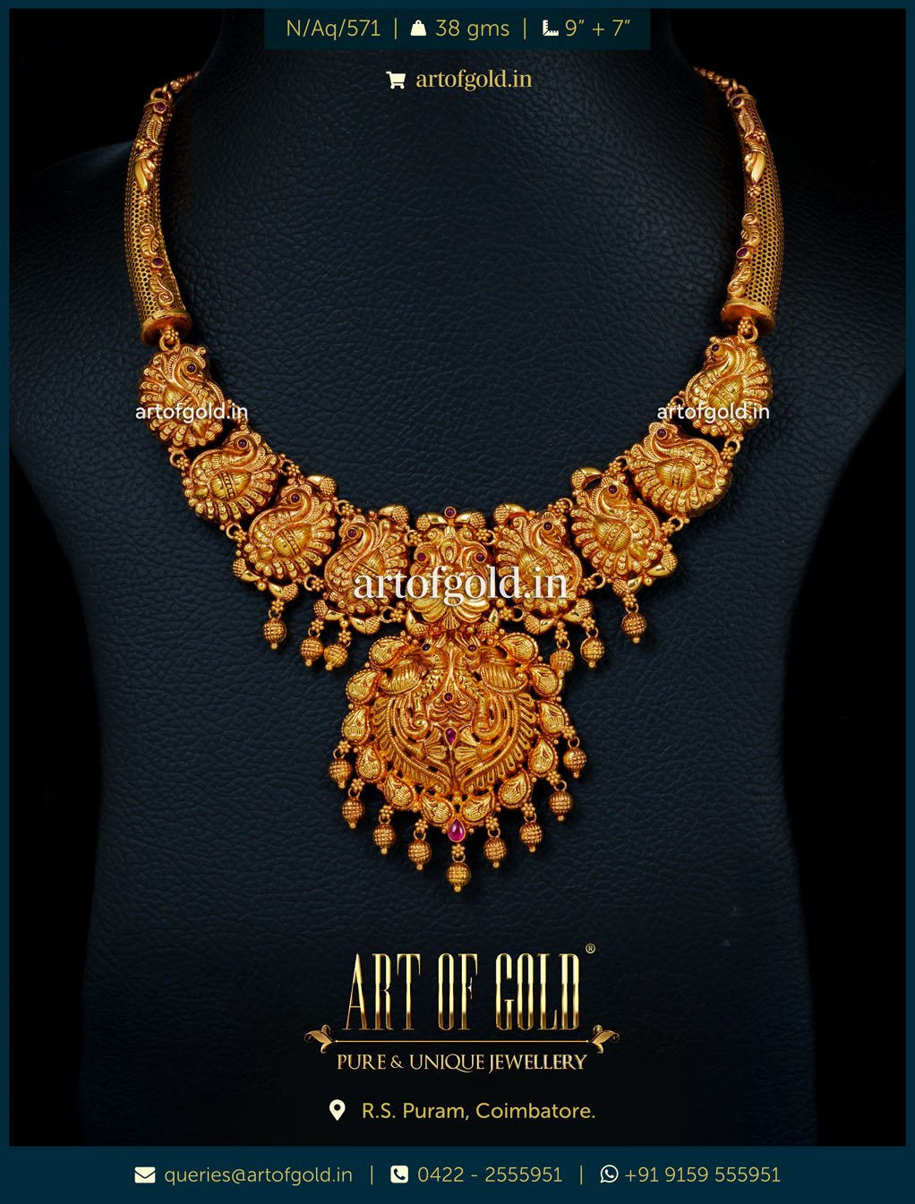 Kanthi Necklace in Gold