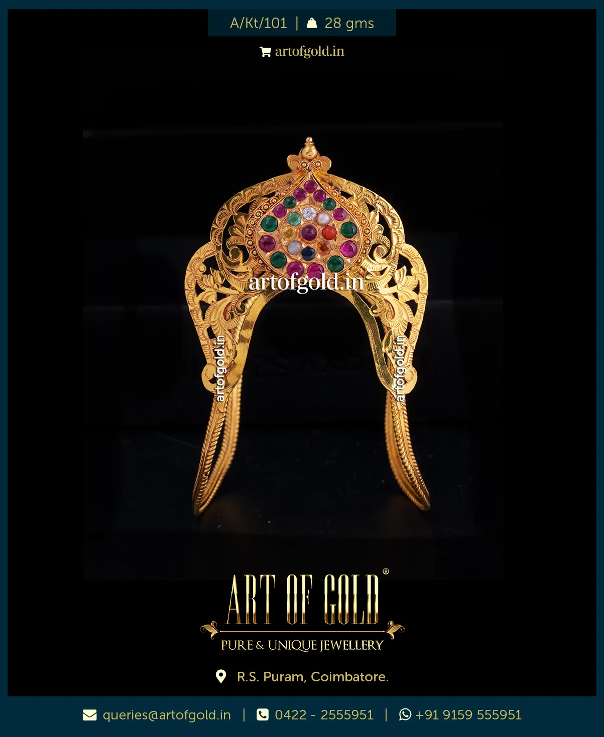 Antique Gold Vanki