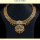 Bridal Gold CZ Necklace