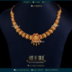 Light Weight Gold Necklace - Lakshmi & Annapakshi
