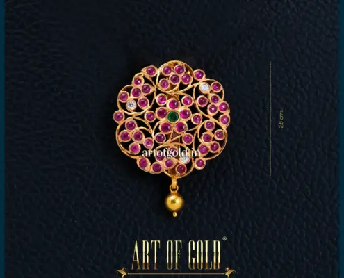 Antique Kemp Pendant in Gold