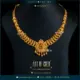 Light Weight Peacock Gold Necklace