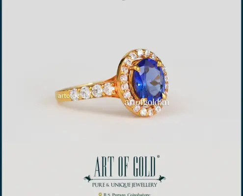 Gold Tanzanite Ring