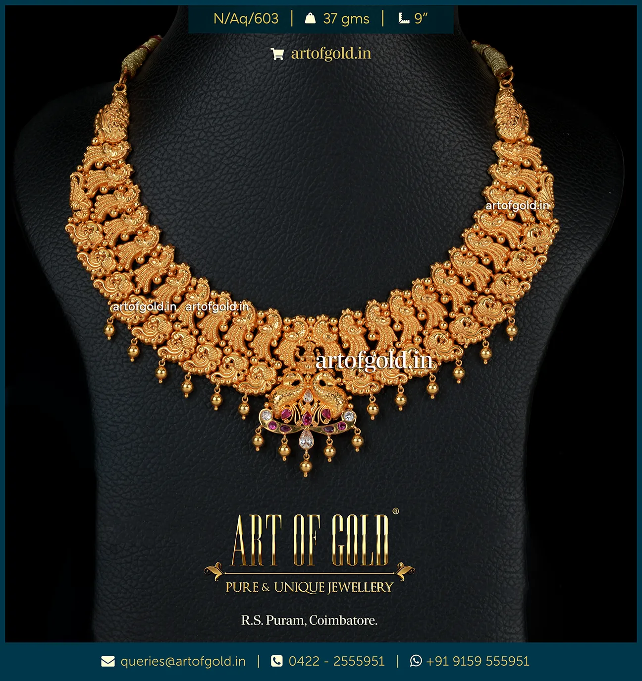 Light Weight Bridal Necklace Light Weight Bridal Necklace