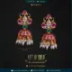 Light weight Kemp jhumkas