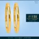 Simple daily use gold bangle