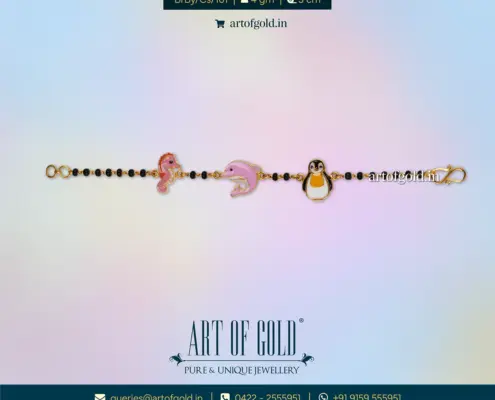 Baby bracelet with Penguin